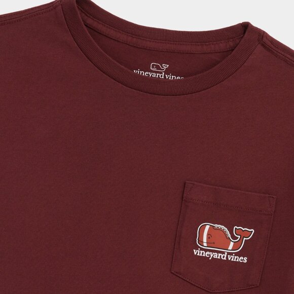 Vineyard Vines Boys Fisherman Aesthetic Whale Long Sleeve Shirt - Large Boys - Picture 3 of 7